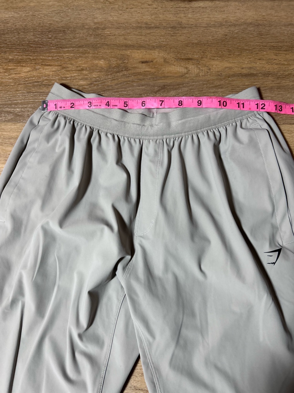 Gymshark Light Gray Men's Joggers Pants Active Wear Small - Picture 3 of 6
